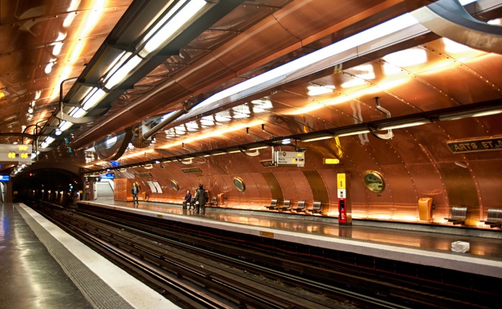 Paris' steampunk Arts et Métiers Metro station // In pictures – On the ...