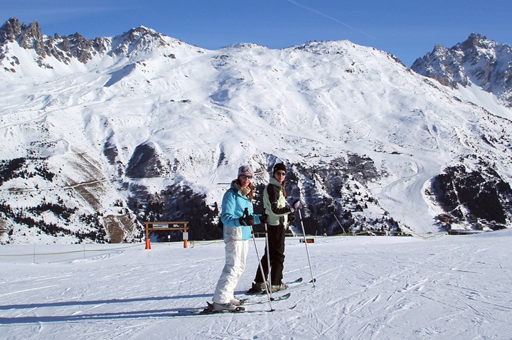 Three Valleys skiing