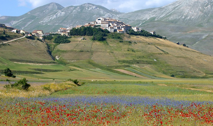 Castelluccio in Umbria, Italy