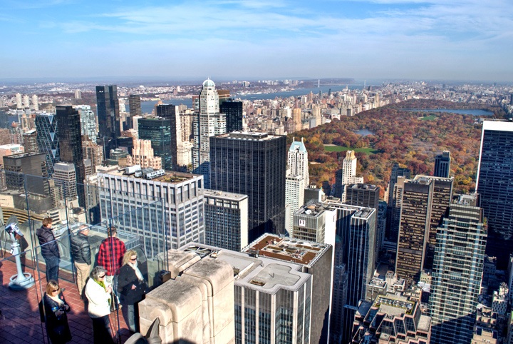 Views from the Rockefeller Center