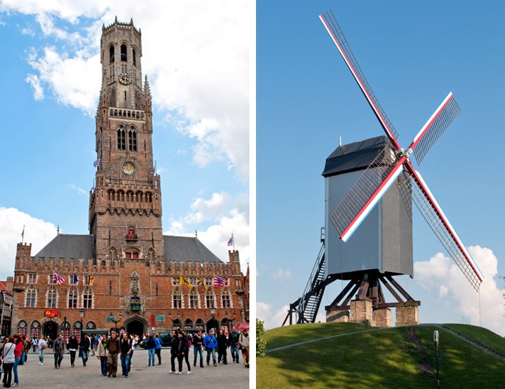 Belfort and windmill