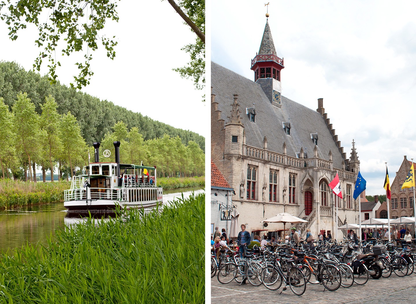 Boat trip along the canals to Damme