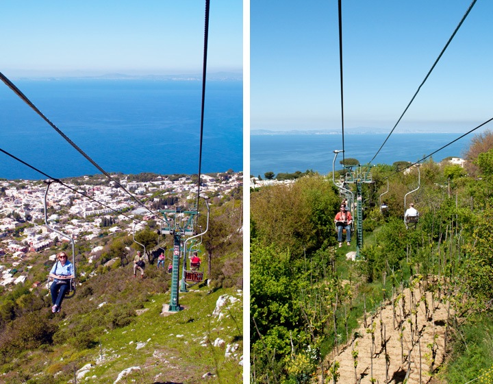 Chairlifts to Monte Solaro