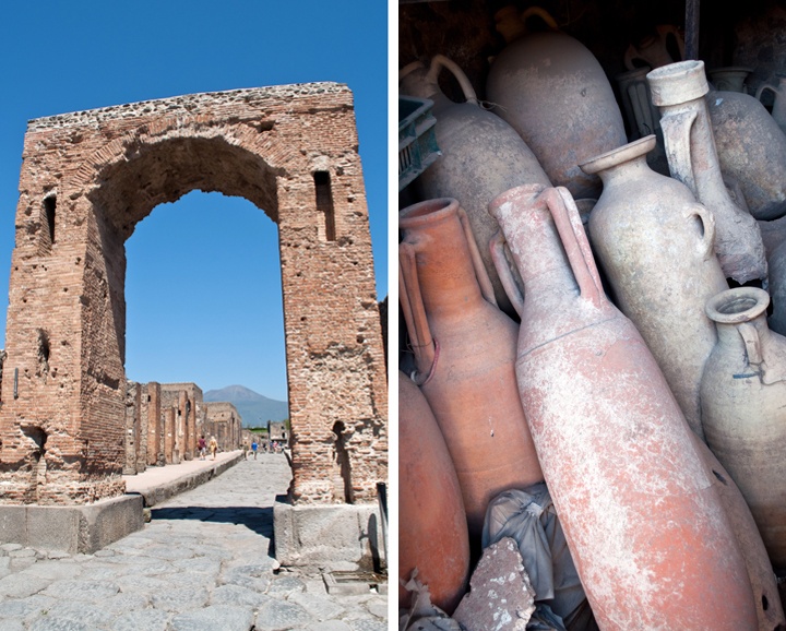 Amphorae at Pompeii