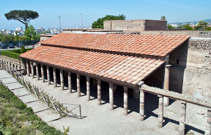 The Villa dei Misteri in Pompeii