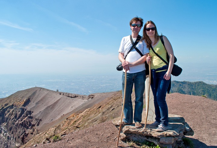 Vesuvius crater walk