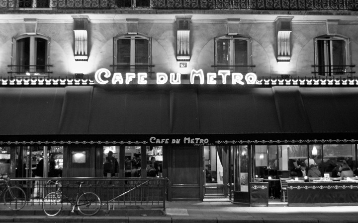 Parisian cafes