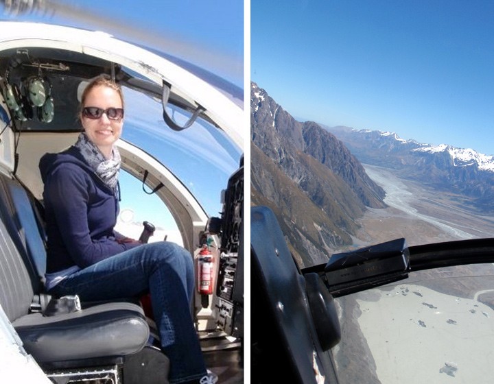 Helicopter to Mount Cook