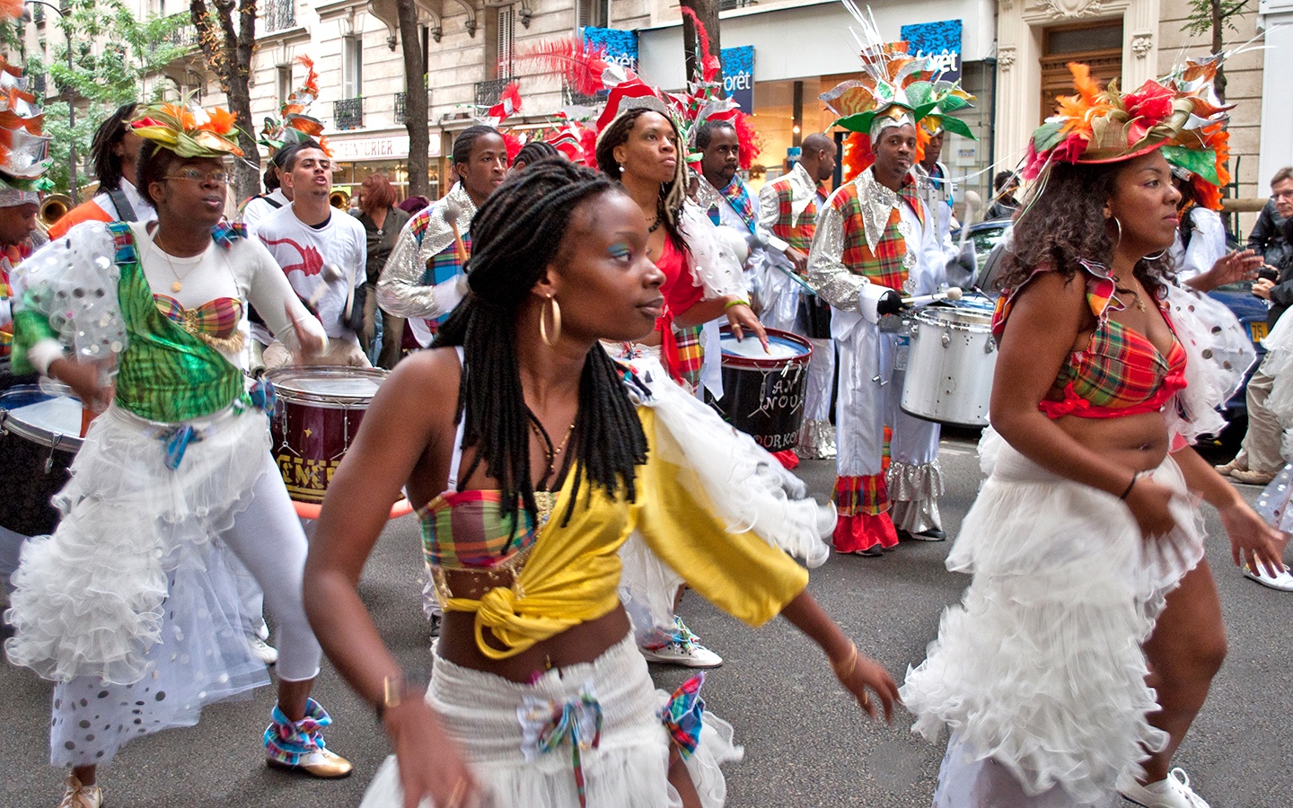 The Fête des Vendanges harvest festival in Montmartre Paris