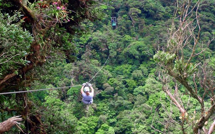 Zip Lining Over The Cloud Forests Of Monteverde On The Luce Travel Blog