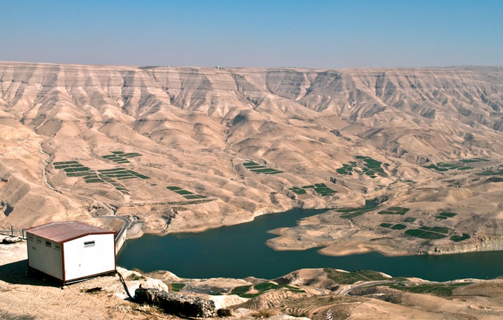 Wadi Mujib, Jordan's version of the Grand Canyon