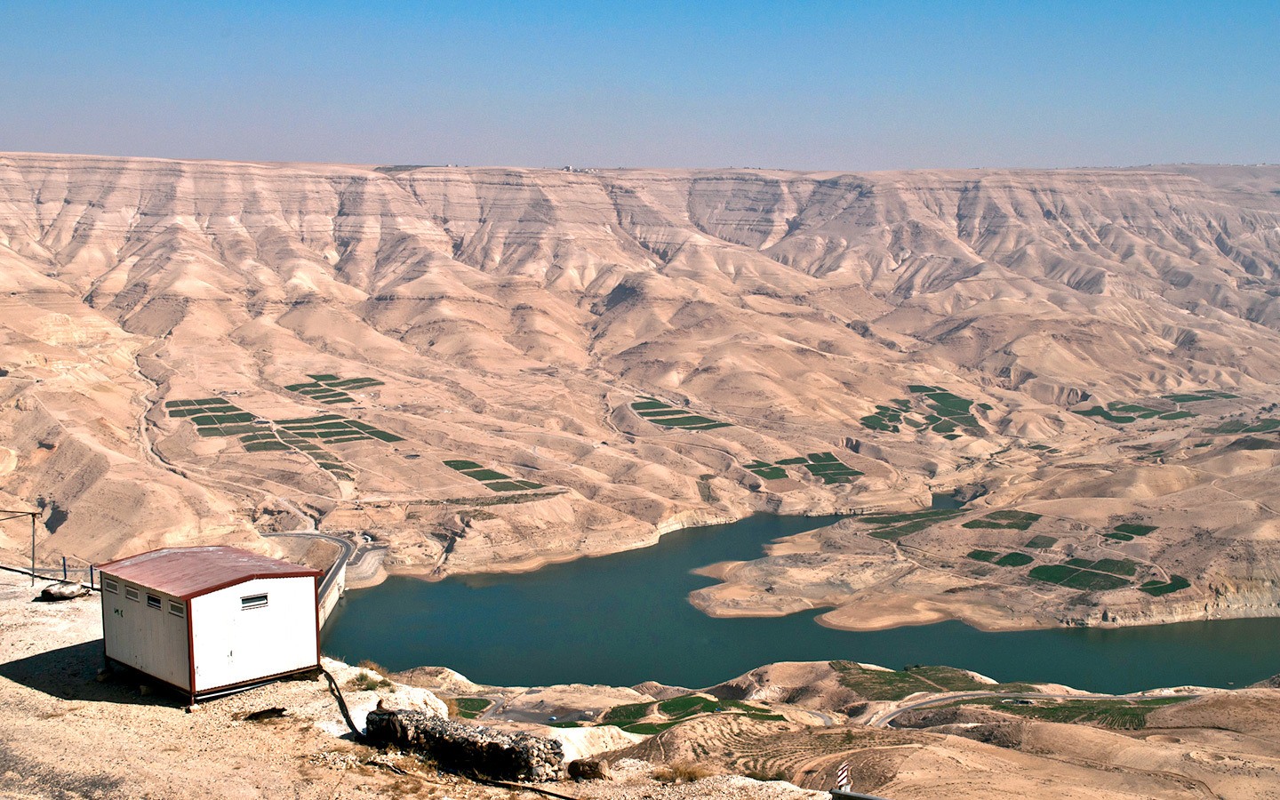 Wadi Mujib in Jordan