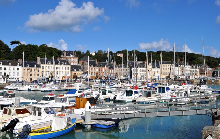 St Valery-en-Caux harbour