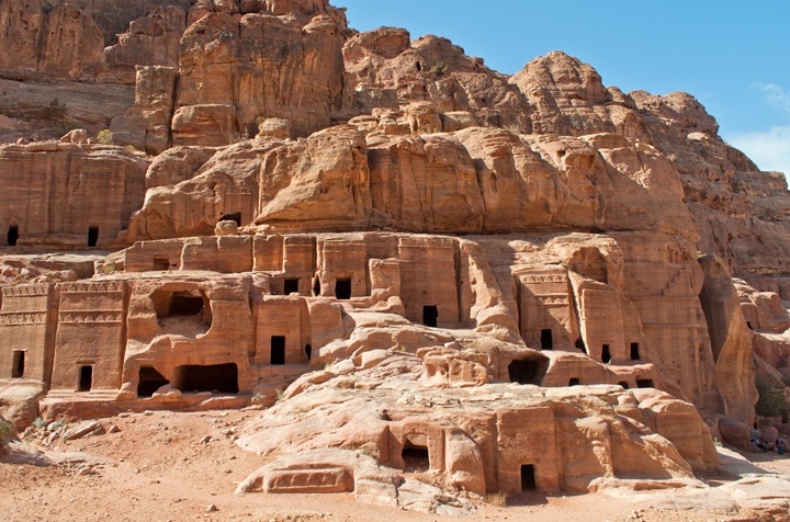 Street of Facades at Petra, Jordan