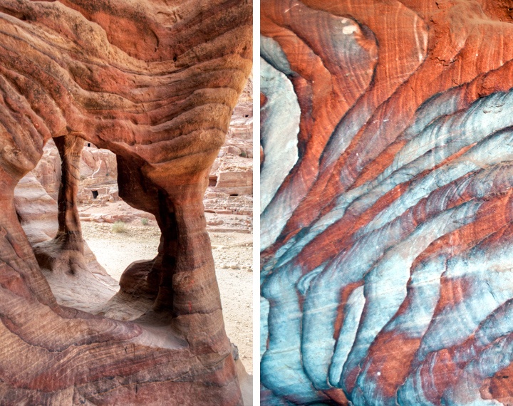 Rocks of Petra, Jordan