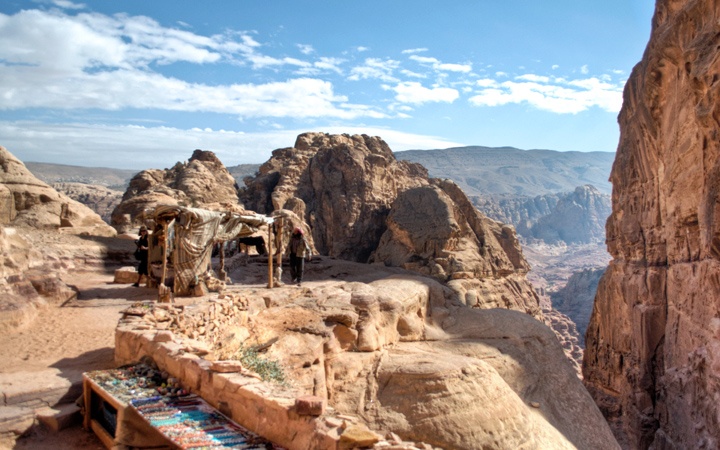 The path up to the Monastery