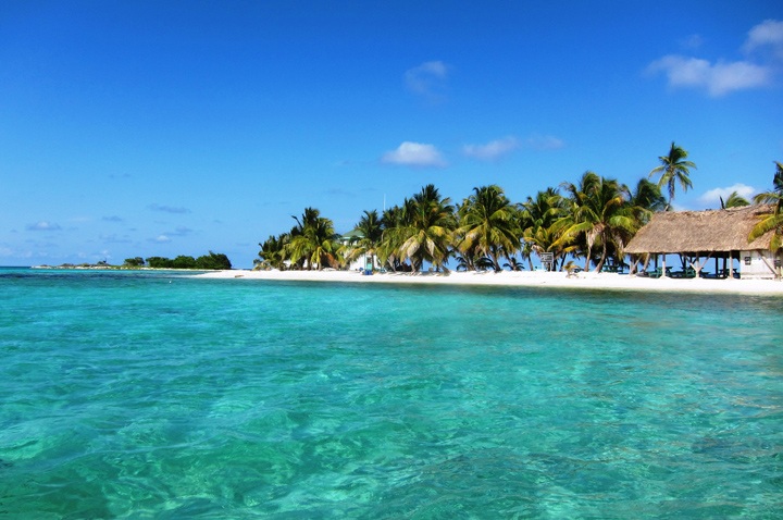 Beach in Belize