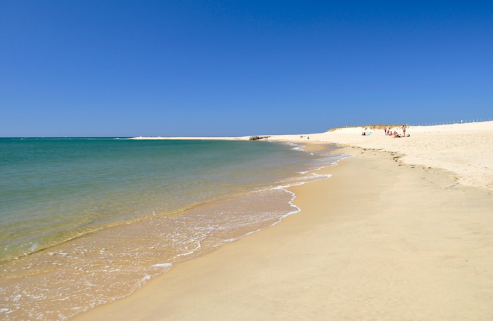 Beach at Cap Ferret, Bordeaux, France
