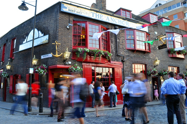 Pub on London's Southbank