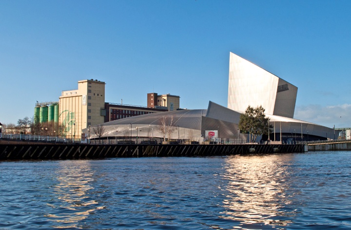 The Imperial War Museum North in Salford Quays, Manchester