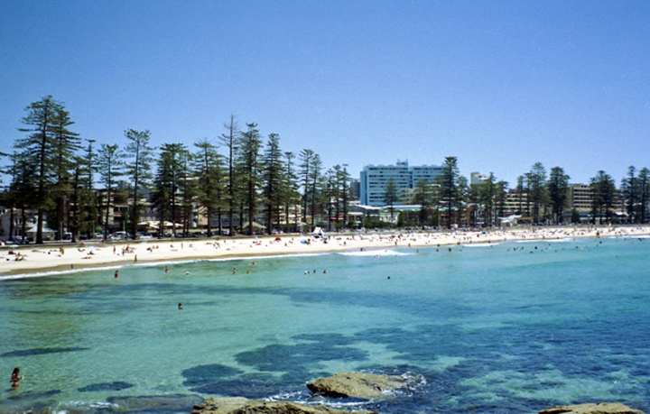 Manly beach in Sydney, Australia