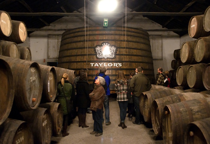 Port tasting at Taylor's in Porto, Portugal