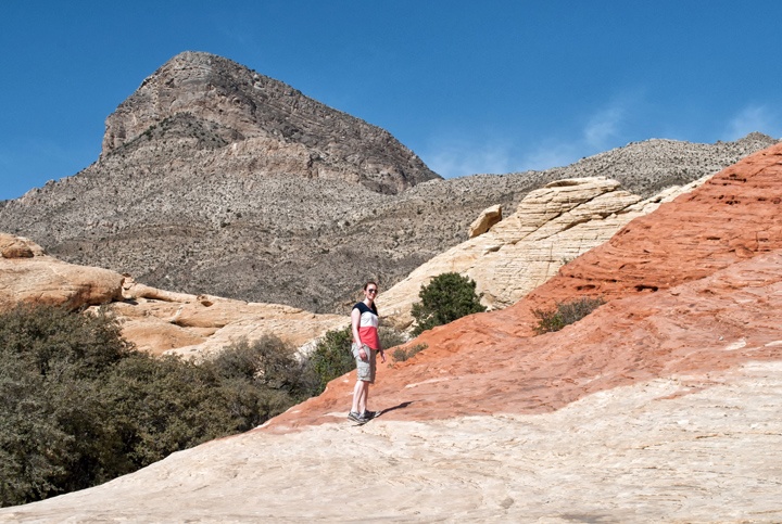 Red Rock Canyon near Las Vegas in Nevada, USA