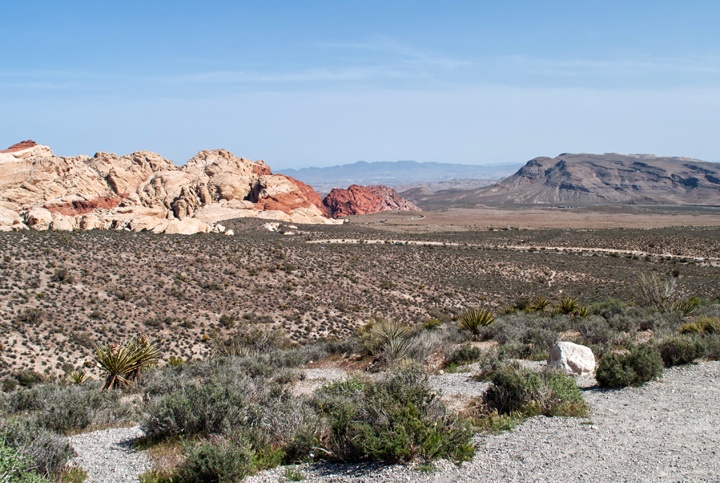 Red Rock Canyon near Las Vegas in Nevada, USA