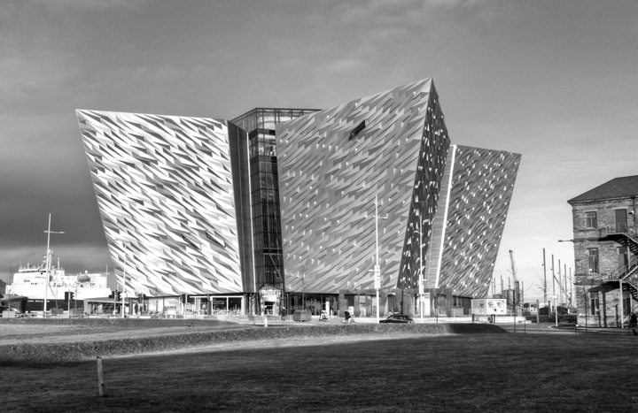 The Titanic museum in Belfast, Northern Ireland