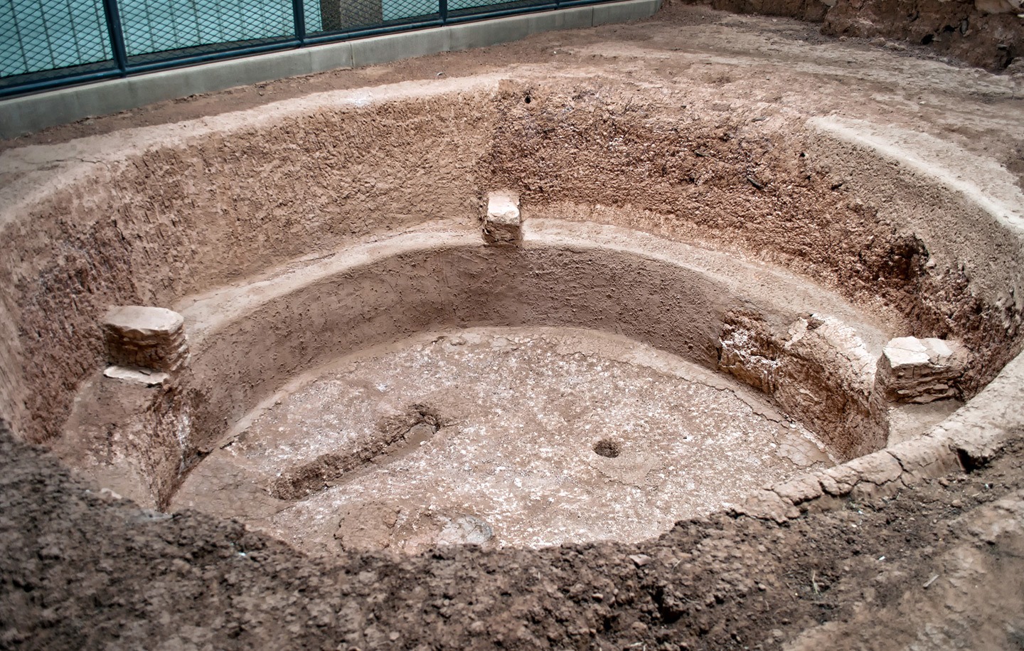 Pit houses at Mesa Verde National Park, Colorado, USA