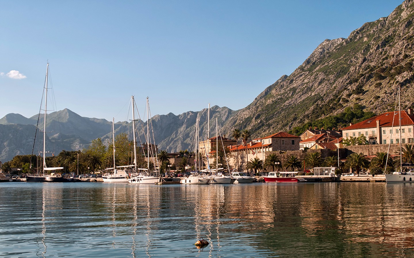 Sunset over Kotor