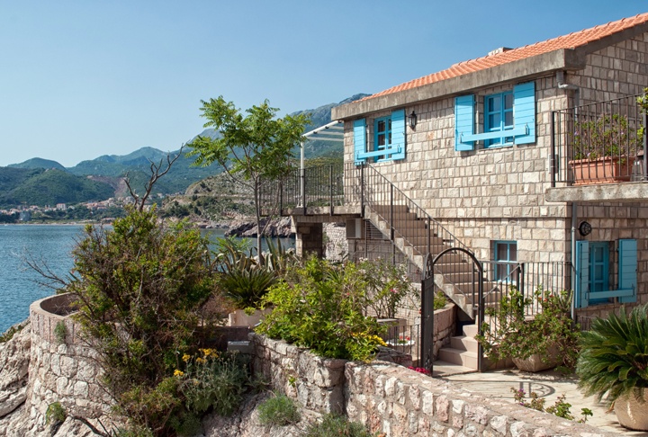 On the Adriatic coast in Montenegro