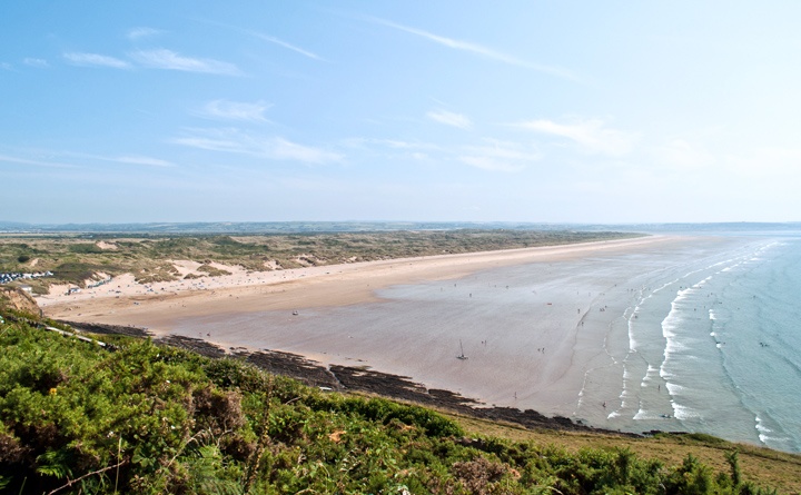 Saunton Sands, near Croyde, Devon, UK