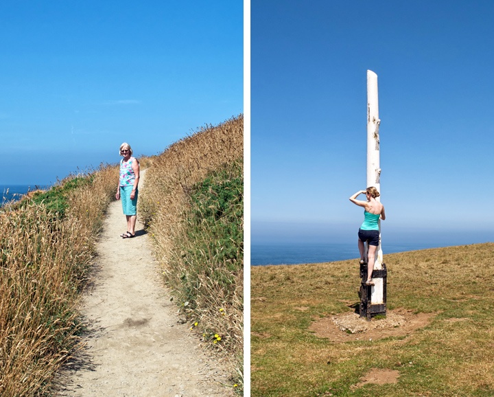 Footpath in Croyde, Devon
