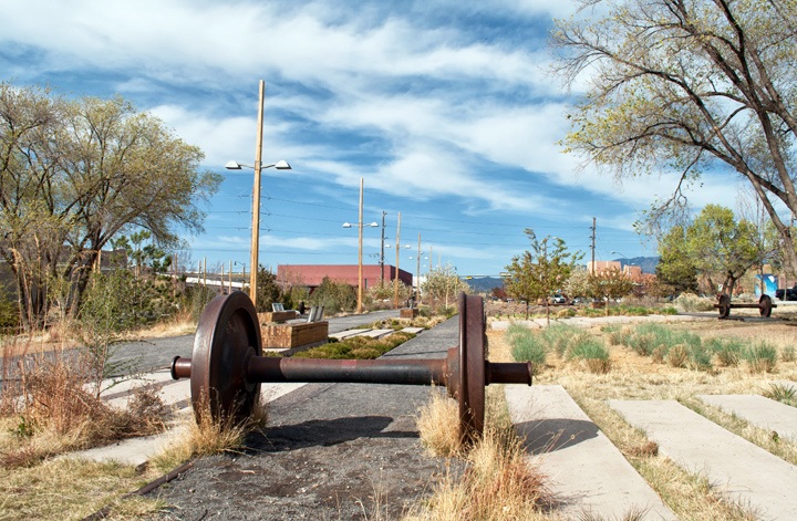Santa Fe Railyard park, New Mexico