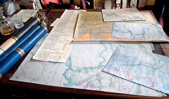 Disraeli's study at Hughenden Manor