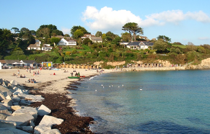 Swanpool beach, Cornwall