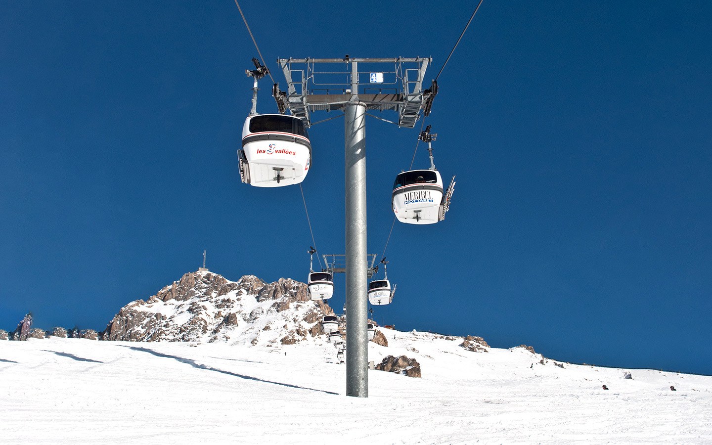Meribel-Mottaret lifts