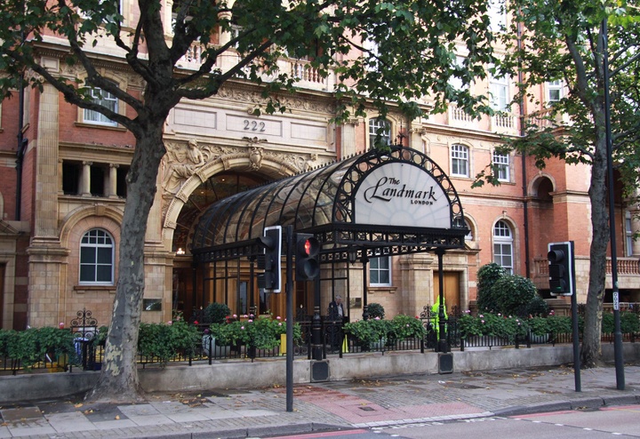 The Landmark Hotel in Marylebone, London