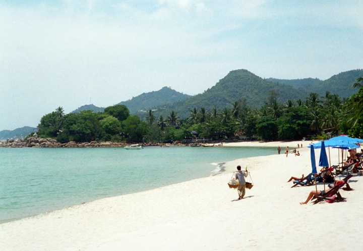 Beach in Ko Samui in Thailand