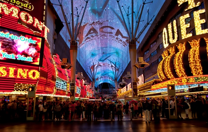 Neon signs in Old Las Vegas, Fremont Street
