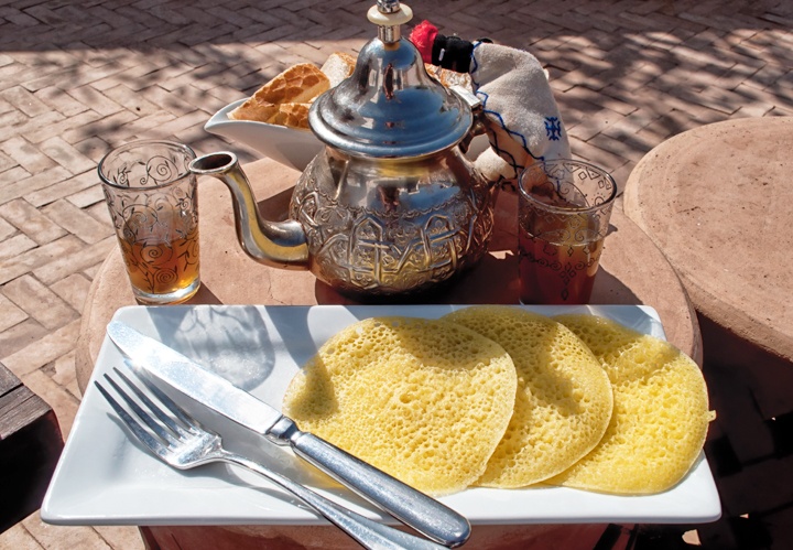 Breakfast at Riad Capaldi, Marrakech