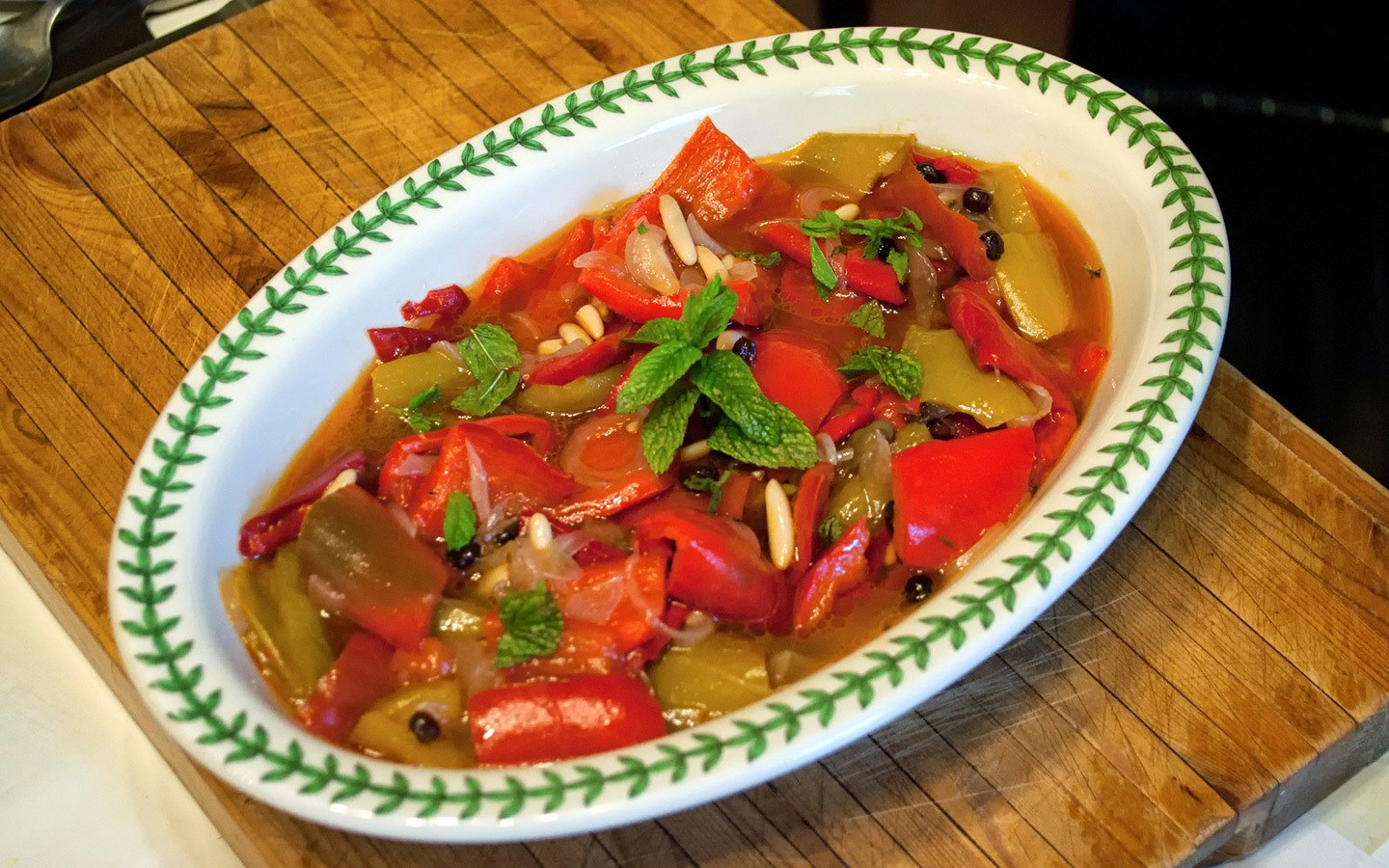 Peperonata Agrodolce, Sicilian cookery class in Catania