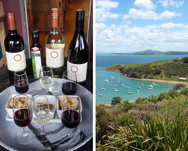 Wine tasting, Waiheke Island near Auckland, New Zealand