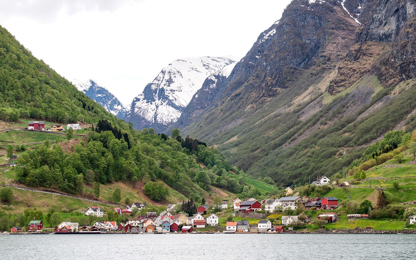 Sognefjord villages on a Norwegian fjords boat trip