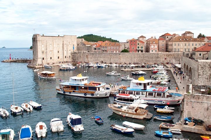 Dubrovnik city walls, Croatia
