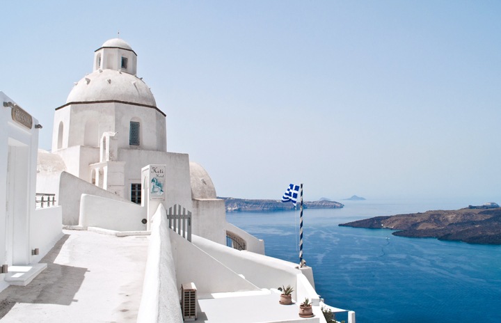 Fira in Santorini