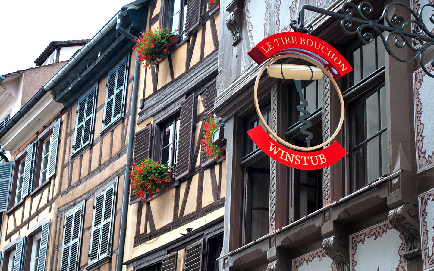 A Winstub in the Alsace, France