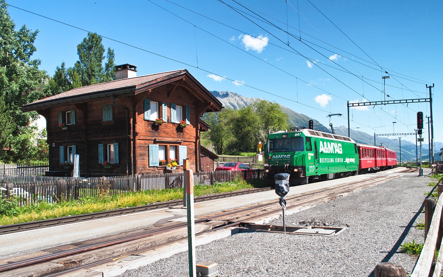 Celerina near St Moritz, Switzerland