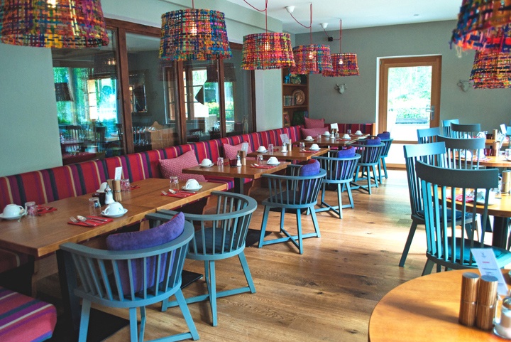 Restaurant at the Valluga Hotel St Anton